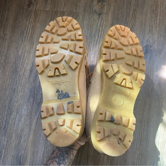 Timberland Tan Leather Ankle Boots - Picture 8 of 14